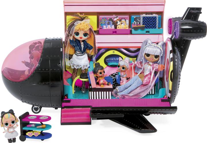 Produktbild MGA O.M.G. Remix 4-in-1 Plane Playset Transforms