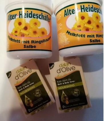 Actual product image Axisis Milking Grease Ointment with Calendula Old Heath Shepherd, 100 ml Ointment (Body cream, 100 ml)