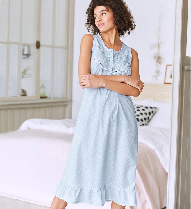 Immagine prodotto Anne Weyburn Camicia da notte senza maniche in cotone biologico (38)