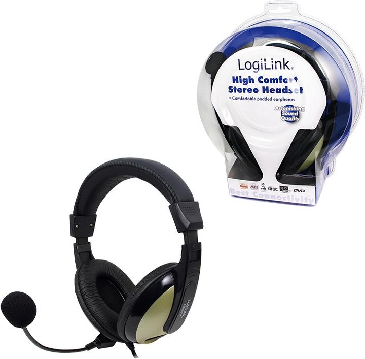 Immagine prodotto LogiLink Stereo Headset (Cablato)