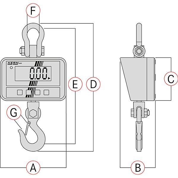 Image du produit Kern Balance de suspension