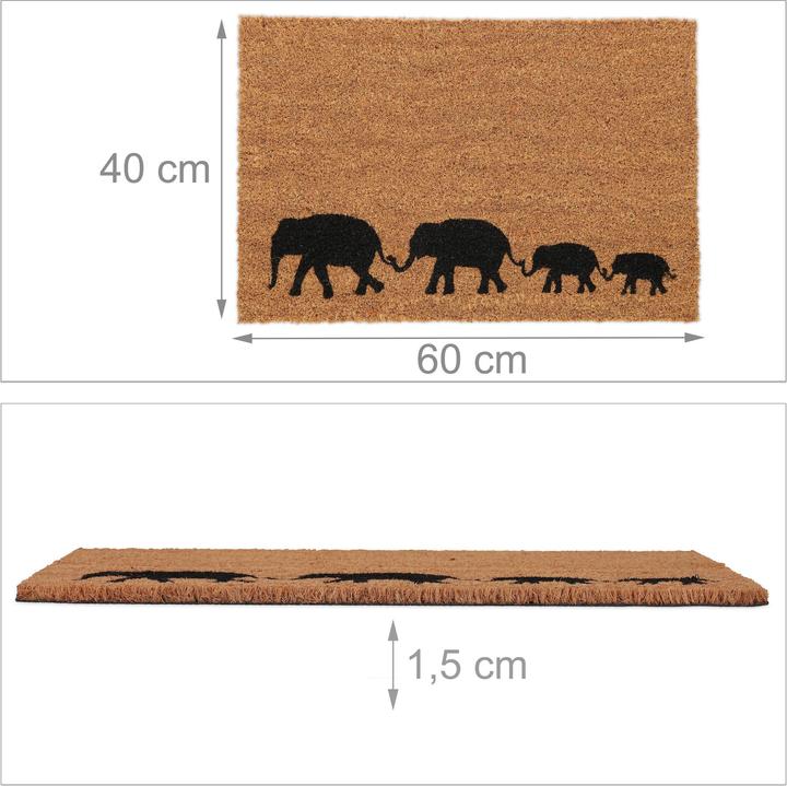 Image du produit Relaxdays Tapis de sol (60 x 40 x 1,5 cm)