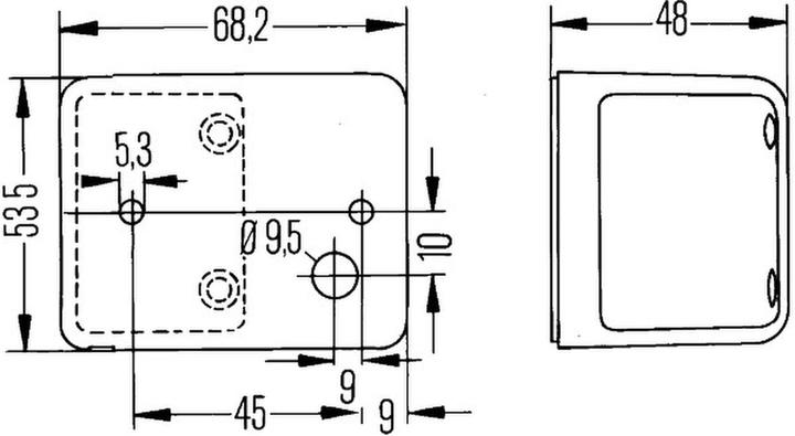 Immagine prodotto Hella 20 Luci di posizione alogene per AUWÄRTER DAF FIAT MAN MERCEDES FAUN