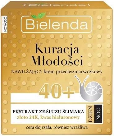 Image du produit Bielenda Traitement jeunesse Crème hydratante anti-rides à l'extrait de gelée d'escargot 40+ Jour / Nuit (50 ml, Crème 24h)