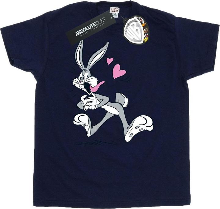 Actual product image Looney Tunes Mens Bugs Bunny In Love T-Shirt (M)