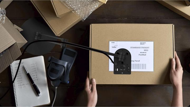 Productafbeelding Ipevo DOK DO-CAM UHD 4K 8MP met klem en bevestiging zwart (4K)