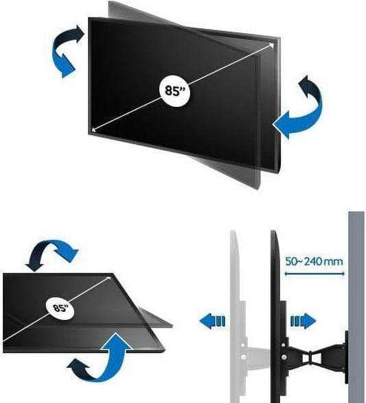 Immagine prodotto Samsung WMN5870XR (Muro, 98", 100 kg)