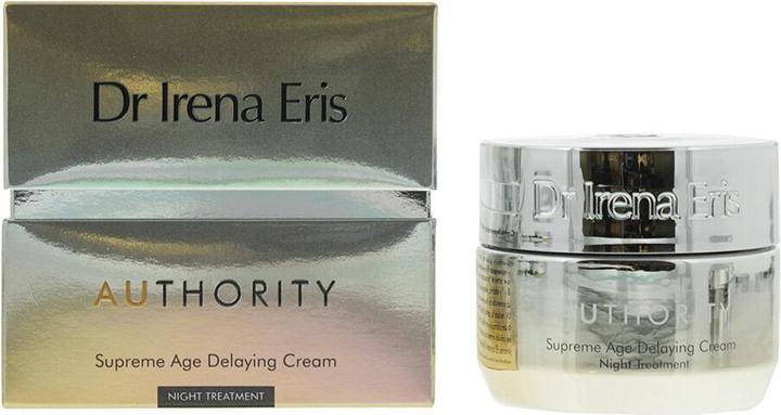 Actual product image Dr Irena Eris DR IRENA ERIS Authority Supreme Age Delaying przeciwzmarszczkowy krem do twarzy na noc 50ml (50 ml, Night cream)
