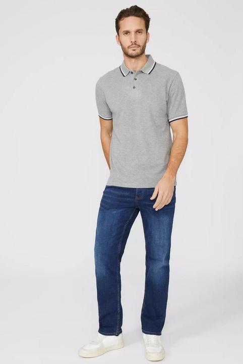Actual product image Universal Textiles Pique Tipped Polo Shirt (L)