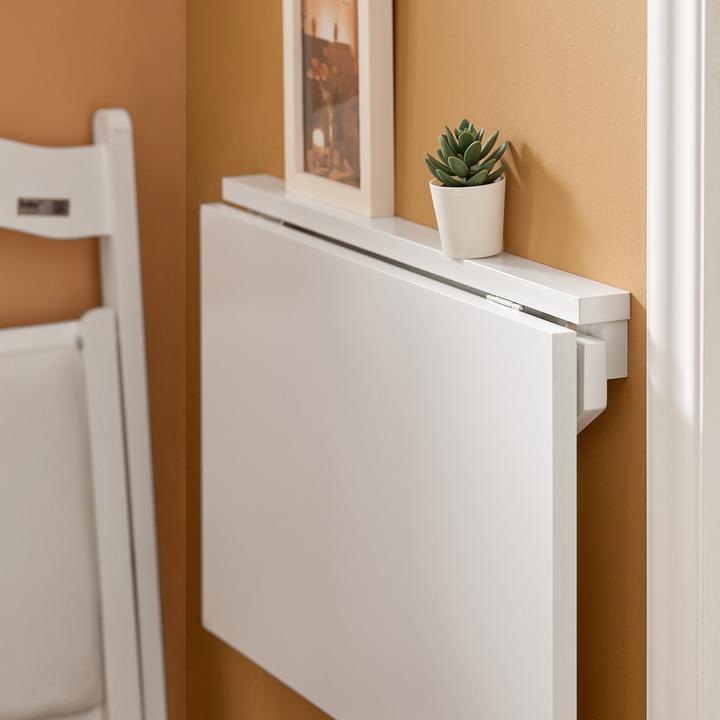 Actual product image SoBuy Kitchen folding wall table (60 x 40 x 6 cm)
