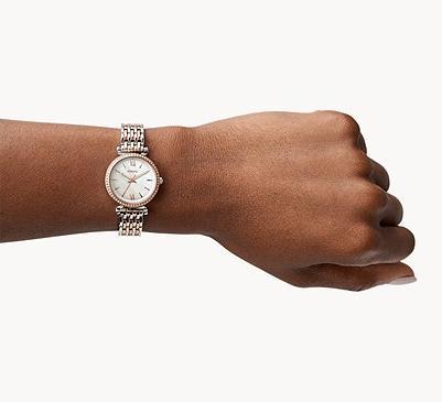 Immagine prodotto Fossil Carlie Mini (Orologio con pietra preziosa, 28 mm)