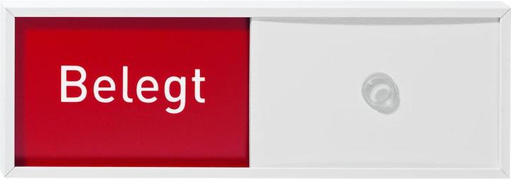 Image du produit Moedel Affichage Libre/Occupé, 5 langues, l x h x p 150,5 x 50,5 x 6 mm, blanc.