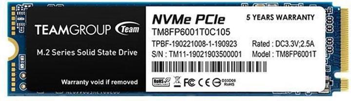 Immagine prodotto Team Group MP33 (1000 GB, M.2 2280)