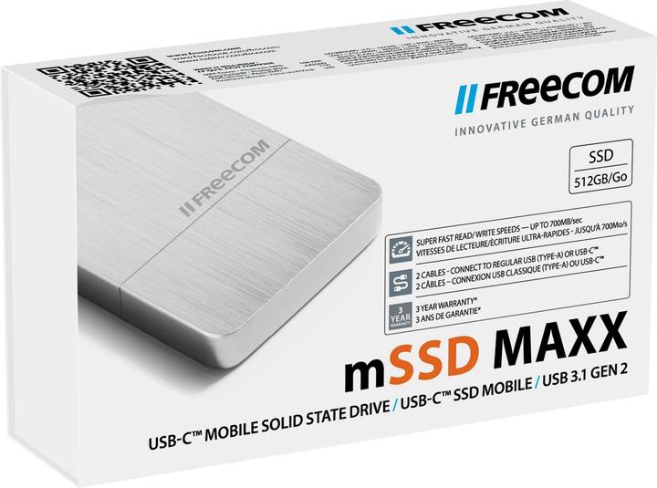 Actual product image Freecom EXT MSSD512GB MAXX (512 GB)