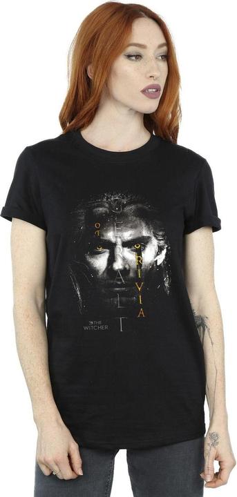 Image du produit Netflix - T-shirt THE WITCHER GERALT GLOWING EYES - Femme (S)