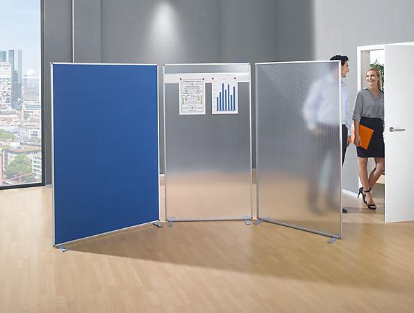 Produktbild Magnetoplan Präsentationswand (1250 x 1800 x 350 mm)