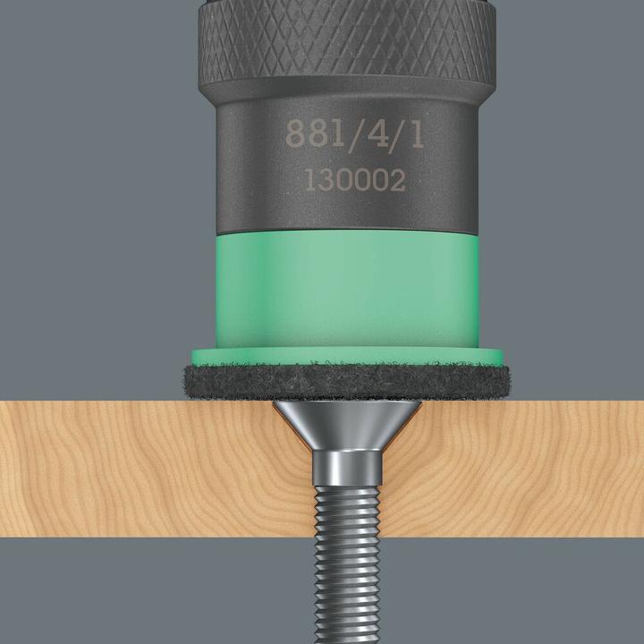 Actual product image Wera 881/4/1 SB (6.3 mm)