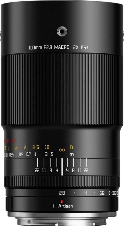 Image du produit TTArtisan 100mm f/2,8 Macro 2X Tilt-Shift Nikon Z (Nikon Z, Plein format)