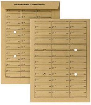 Actual product image Posthorn House mail pocket DIN B4 250 x 353 mm (W x H) 110g/m² paper brown 250 pcs./pack. (250 x)