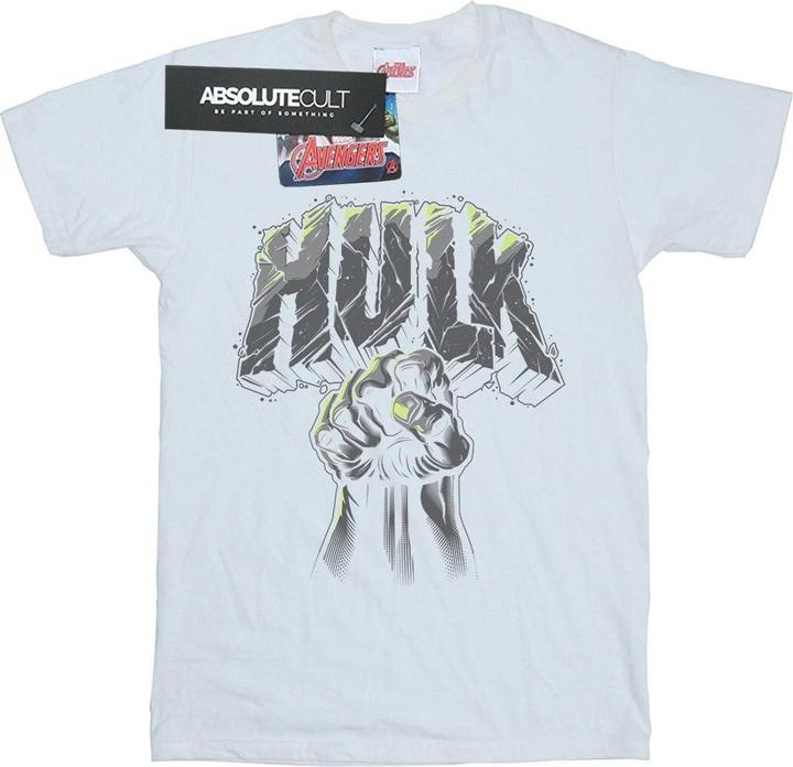 Actual product image Boys Hulk Punch Logo T-Shirt (152, 158)