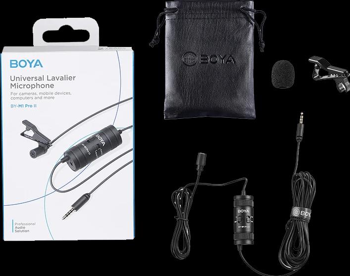 Produktbild Boya microphone BY-M1 Pro II Lavalier