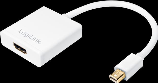 Actual product image LogiLink Mini DisplayPort to HDMI (HDMI, 15 cm)