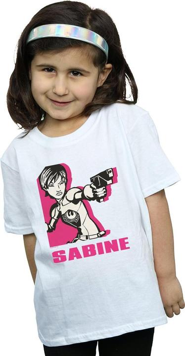 Image du produit Star Wars - T-shirt REBELS SABINE - Fille (116)