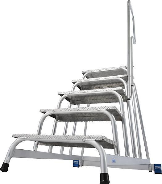 Immagine prodotto Krause Scaletta mobile per lavori di montaggio STABILO, 2 rotelle a supporto fisso (Ponteggio, 30.50 cm)