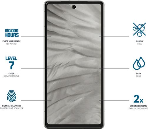 Actual product image Eiger Mountain Glass (1 Piece, Google Pixel 7a)