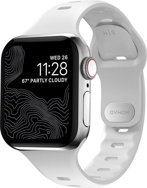 Produktbild Nomad Sport Band Slim 38/40/41mm White (38 mm, 40 mm, 41 mm, Reifen)