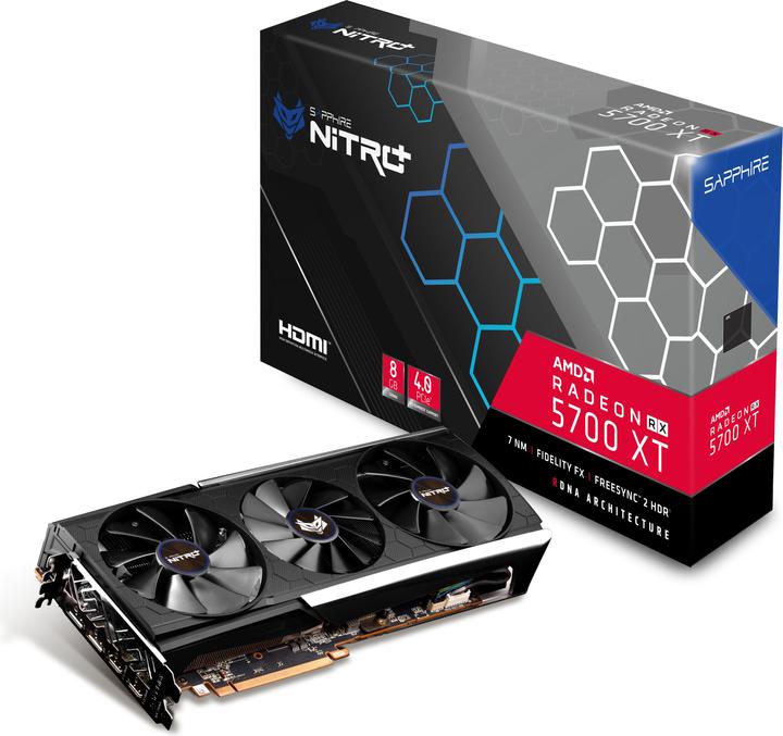 Immagine prodotto Sapphire Nitro+ Radeon RX 5700 XT (8 GB)