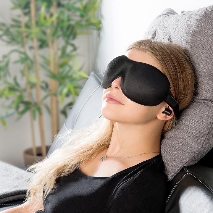 Image du produit Pearl Lot de 2 masques de sommeil 3D (Masque de sommeil)