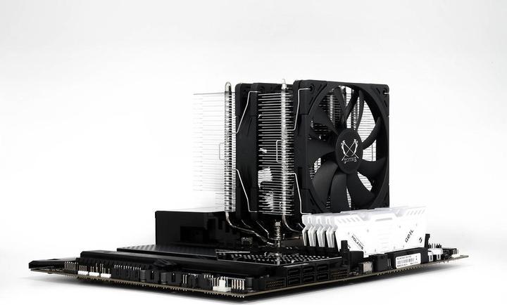 Actual product image Scythe FUMA 2 Rev. B, CPU Cooler - 2x120mm (154.50 mm)