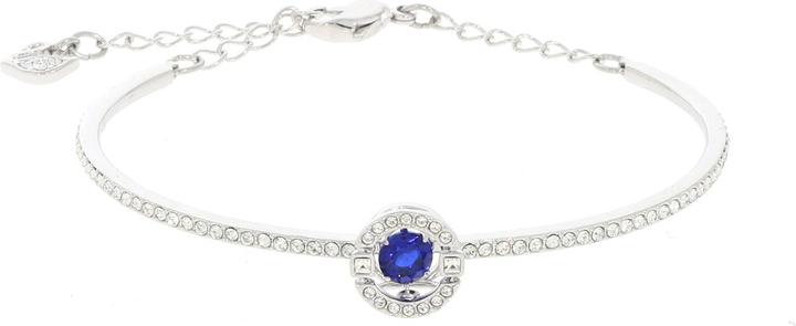 Actual product image Swarovski Glittering bracelet with Sparkling Dance crystals 5576115 - Dimension: 5.8 x 4.5 cm (5.80 cm, Rhodium plated)