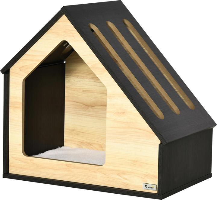 Actual product image PawHut Dog kennel with cushion (Dog house)