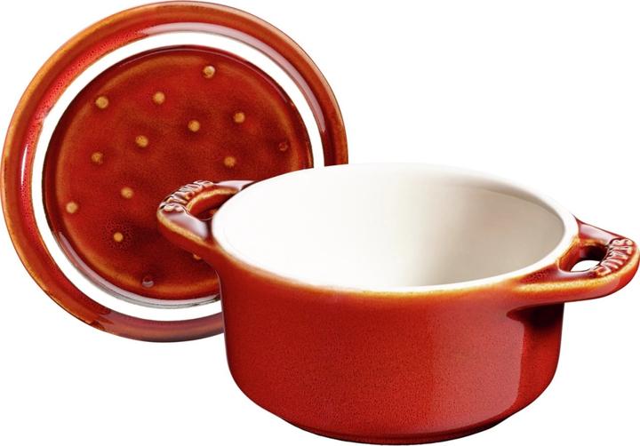 Immagine prodotto Staub Mini Cocotte in ceramica, rame antico, 10 cm (10 cm, Pentola, Ceramica)