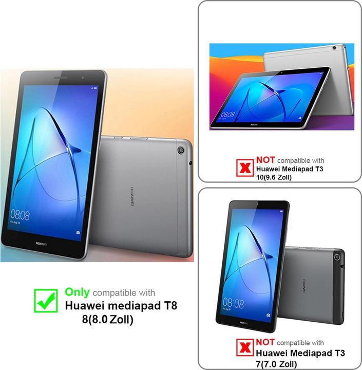 Productafbeelding Cadorabo Tablet boekomslag (MediaPad T3 8)