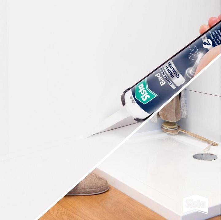 Actual product image Sista Bathroom professional quality silicone silver-grey (0.46 kg, Silver grey, 280 ml)