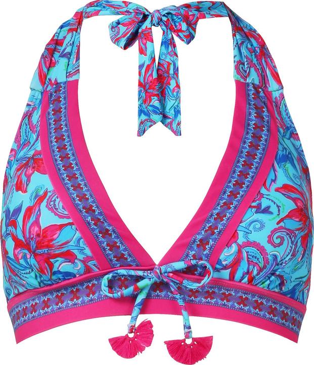 Joe Browns Tropical Floral Print Padded Bikini Top (164)
