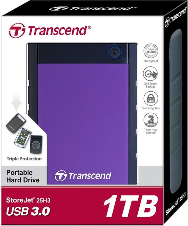 Produktbild Transcend StoreJet 25H3 (1 TB)