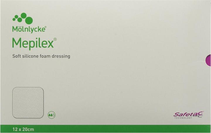 Produktbild Mepilex Schaumverband mit Safetac à 12 x 20cm (5 x)