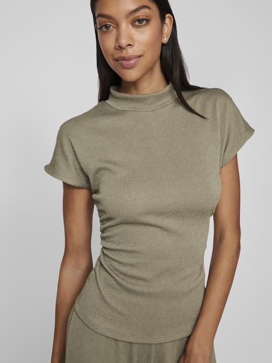 Actual product image Vila High neck short sleeve top (S)