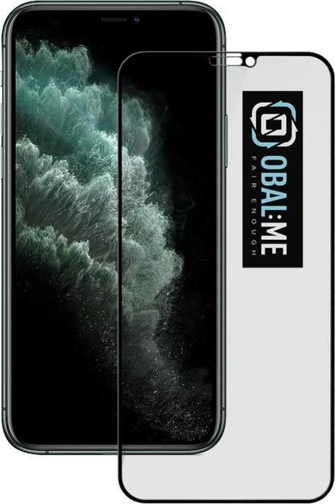 Actual product image Obal:Me Privacy 5D Glass Screen Protector for Apple iPhone 11 Pro/XS/X Black (1 Piece, Apple iPhone XS, Apple iPhone 11 Pro, Apple iPhone X)