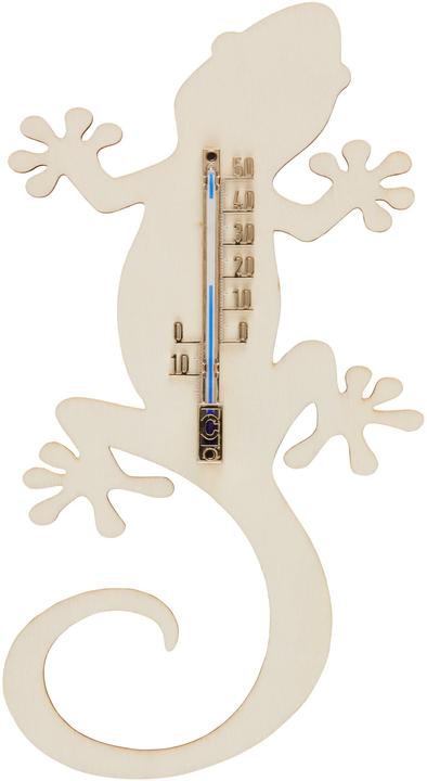 Legna Creativa Holz-Geko mit Thermometer