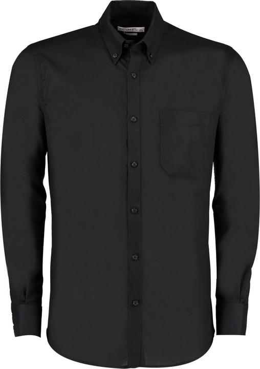 Actual product image Kustom Kit Mens Oxford Slim Long-Sleeved Shirt (36)
