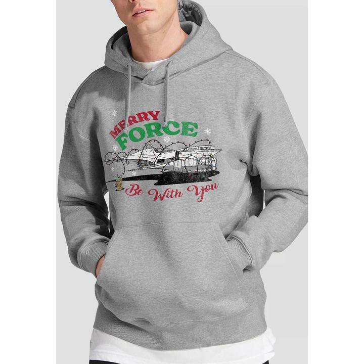 Produktbild Star Wars Merry Force Be With You Kapuzenpullover (L)
