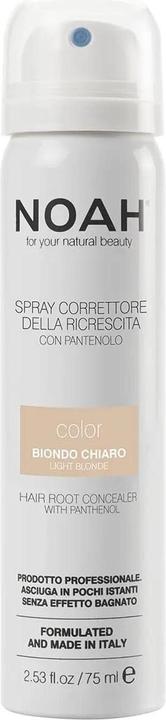 Actual product image Pure Pure NOAH Hair Root Concealer with Vitamin B5 Light Blonde 75ml - Made in Italy - Cruelty Free Nickel Tes (75 ml)