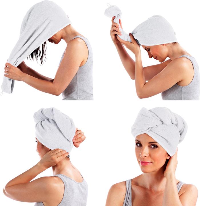Image du produit Erwin Müller Turban pack de 3 (28 x 70 cm)
