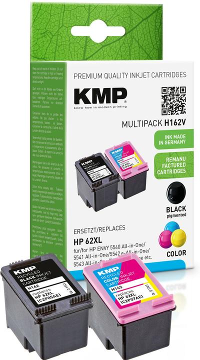 KMP H162V Advantage pack BK/Color comp. with HP C2P05AE/C2P07AE (M, FC, C, Y)