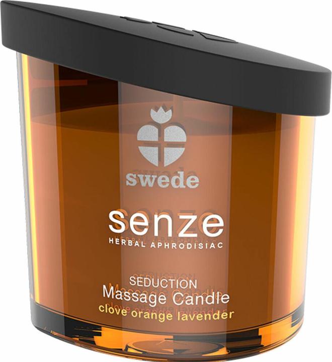 Produktbild Swede Senze Seduction Massage Candle Clove Orange Lavender (50 ml)